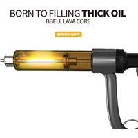 BBELL uncovered special designed for thick oil filling gun style filler inner heat patented fast speed easy clean up