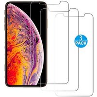 3 PACK clear 2.5D 9H 0.3mm tempered glass film for iPhone x xr xs max screen protector for iPhone 11 pro max screen protector