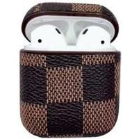 High Fashion Luxury Leather Protective Skin Case for Apple 1st and 2nd Generation Air-pods