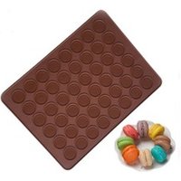 Non stick silicone macaron baking mat for pastry rolling