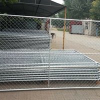 6x12 ft Temporary Construction Chain Link Fence Panels