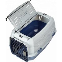Two Door Plastic Carrier Secure Dog Car Travel