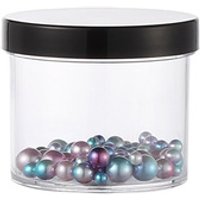 Factory 150ml Empty PS Plastic Cosmetic Packaging Container Storage Jar Slime Container for Sale
