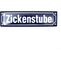 Schildershop24 Entdecken Sie 53% Rabatt auf das Emailleschild Zickenstube 30 x 8 cm
