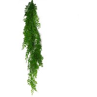 100cm Hanging String of Pearls Fern Plant Light Green