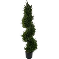120cm Sprial Cypress Tree Artificial Topiary