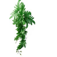 50cm Artificial Trailing Philodendron Large Leaf Plant