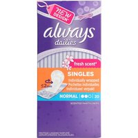 Always Fresh Scent Dailies Normal 20 st