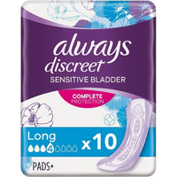 Always Discreet Lång Bind - 10 st