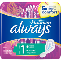 Alltid platina Storlek 1 - 12 st