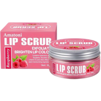 Amatoni Läppskrubba hallon - 30g