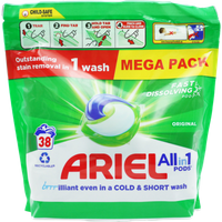 Ariel Original All-In-One tvättlappar - 38