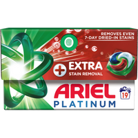 Ariel Stain Remover Platinum tvättkapslar - 19 st