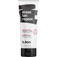 b.tan Erase Tan Repeat 2-In-1 Tan Eraser Body Wash + Scrub - 236 ml