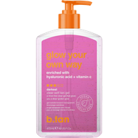 b.tan Glow Your Own Way Clear Self Tan Gel - 473 ml