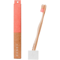 Banbu bambu-tandborste - rosa