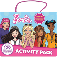 Barbie Aktivitetsset – Målarbilder, Klistermärken & Pusselbok
