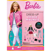 Barbie Dress-Up Accessories Kylskåpsmagneter – 24 st