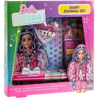 Barbie Extra Dagbok & Journalset