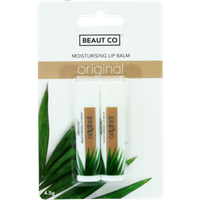 Beaut Co Återfuktande Läppbalsam Original Twin Pack – 4.5 g