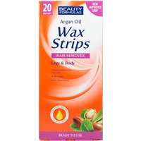Beauty Formulas Argan Oil Wax Strips - 20 st
