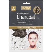 Beauty Formulas Charcoal Detoxifying Bubble Face Mask 1 st.