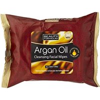 Beauty Formulas Argan Oil Cleansing Wipes - 30 st.