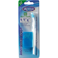 Beauty Formulas Interdentalborste - Handtag + 10 borsthuvuden