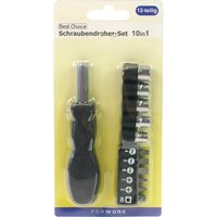 Best Choice Skruvmejsel + 11 bits-pluggar