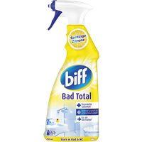 Biff Bath Total rengöringsspray för badrum med citron - 750 ml