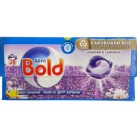 Bold All-in-1 Lavender and Camomile Laundry Pods – 28 stuks