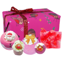 Bomb Cosmetics Robin The Red Christmas Presentset – 5 st