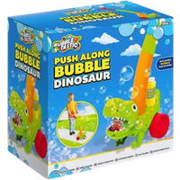 Bubble Tastic Push Along Dinosaur Bubble Walker