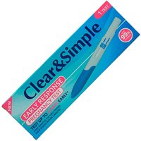 Clear & Simple Graviditetstest - 1 st