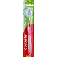 Colgate Twister Medium Tandborste - Rosa