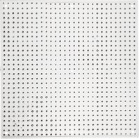 Creotime Transparent fyrkantig pärlplatta - 14 5x14 5cm