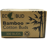 CS Beauty Bomullspinnar av bambu - 300 st