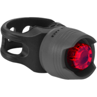 Cube RFR Diamond HQP röd LED-cykellampa - svart