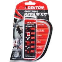 Dekton komplett lappsats för cyklar