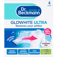 Dr Beckmann Glowhite Ultra-påsar - 4x40g