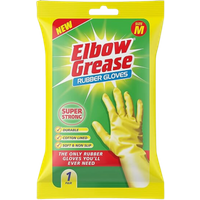 Elbow Grease Gummihandskar - Medium