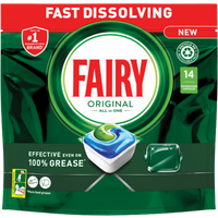 Fairy Original All-In-One diskmedelsflikar - 14 st.