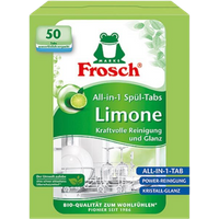 Frosch Lemon All-In-1 Diskmaskinstabletter - 50 st.