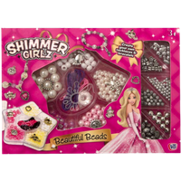 Shimmer Girlz Beautiful Beads Jewellery Kit Assorted
