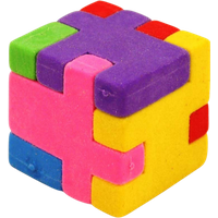 Fun Stationery Puzzle Eraser Cube 2.7cm