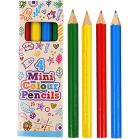 Fun Stationery Mini Colour Pencils – 4 st