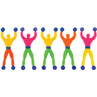 Fun Toys Sticky Wall Walkers Figures Assorted – 1 St