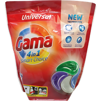 Gama 4-i-1 tvättkapslar - 18 st