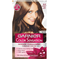 Garnier Color Sensation Intense Permanent Colour Cream - 6.0 Ljusbrun Hårfärg