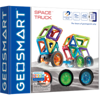 GeoSmart Magnetiskt Konstruktions Space Truck Set - 42 st